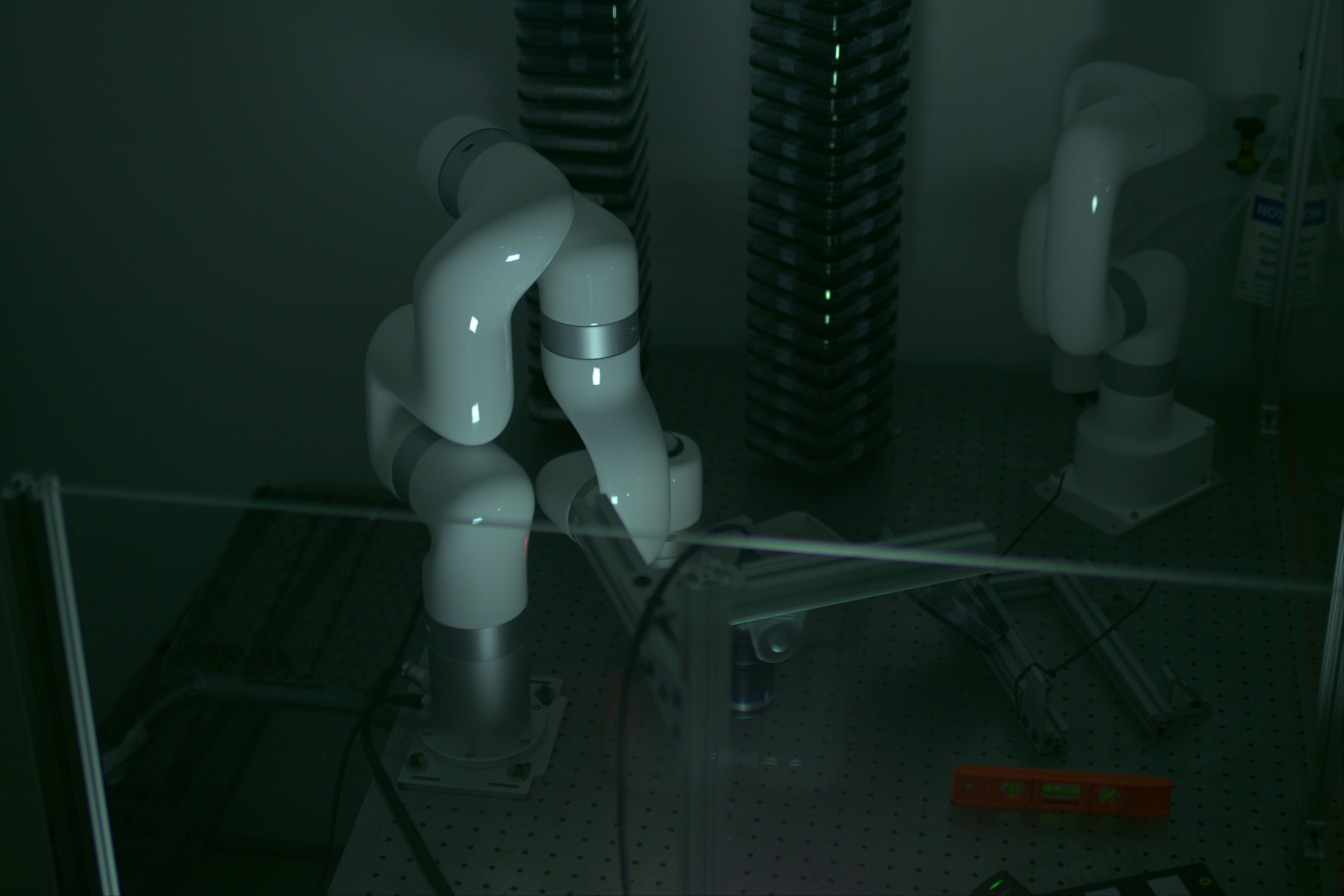 Robot observer camera view